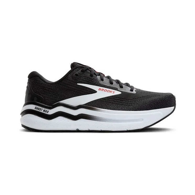 Brooks Ghost Max 2 Black White Fiery Red (110431-1D-027)