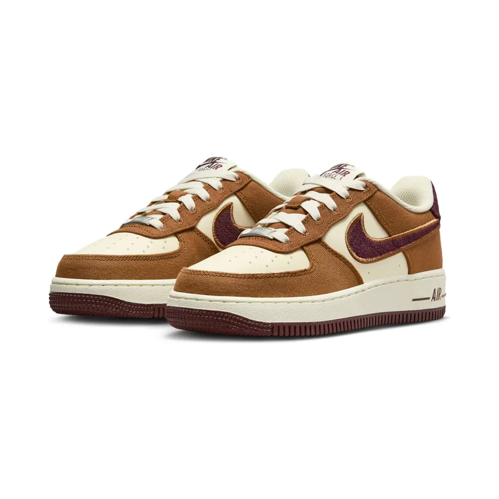 Nike Air Force 1 Low Light British Tan Burgundy Crush (FN4731-200)