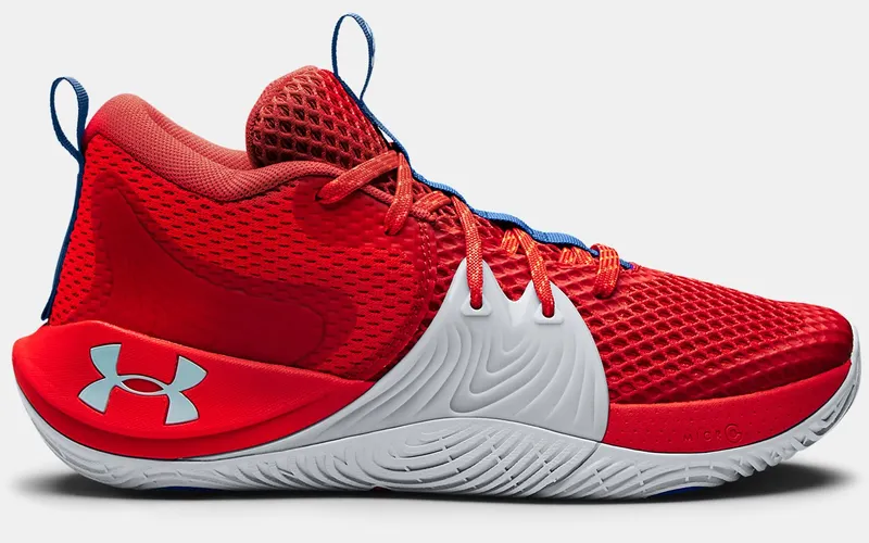 Under Armour Embiid One Versa Red Versa Red/Versa Red-Halo Gray (3023086-603)