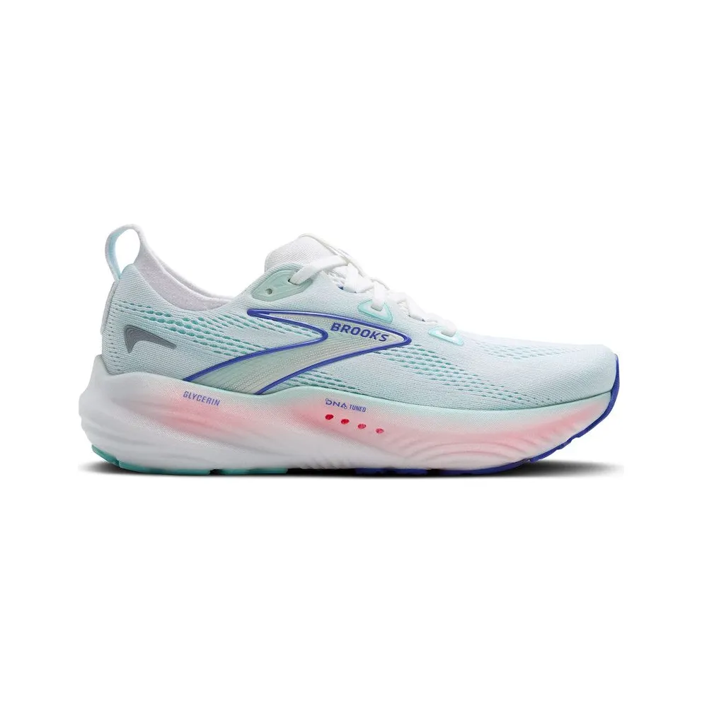 Brooks Glycerin 22 White Limpet Shell Amparo Blue (120434-1B-110)
