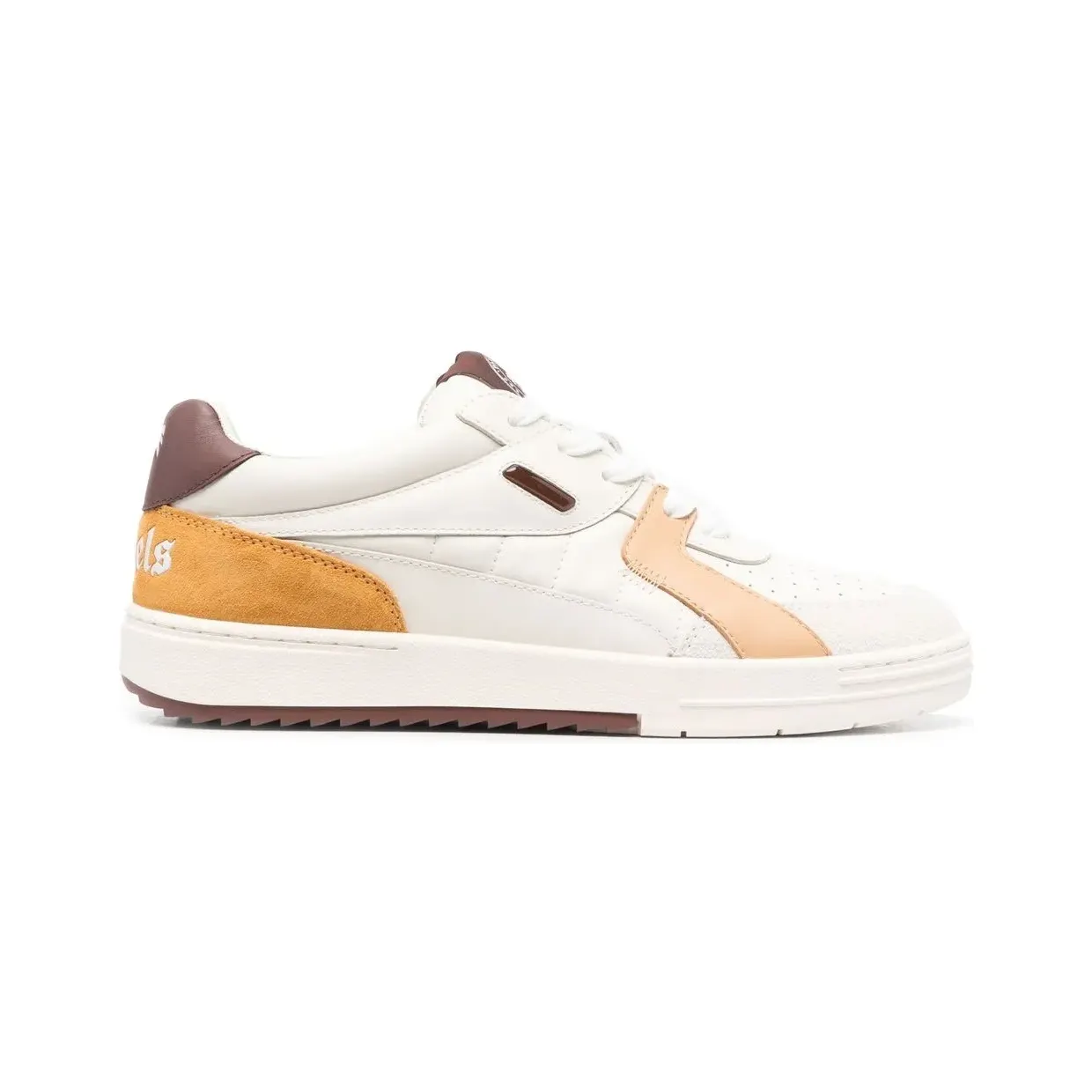 Palm Angels Palm University low-top sneakers – Beige (PMIA078F22LEA0016160)