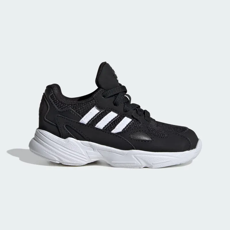 adidas Falcon Elastic Lace Kids Core Black / Cloud White / Cloud White (IF1100)