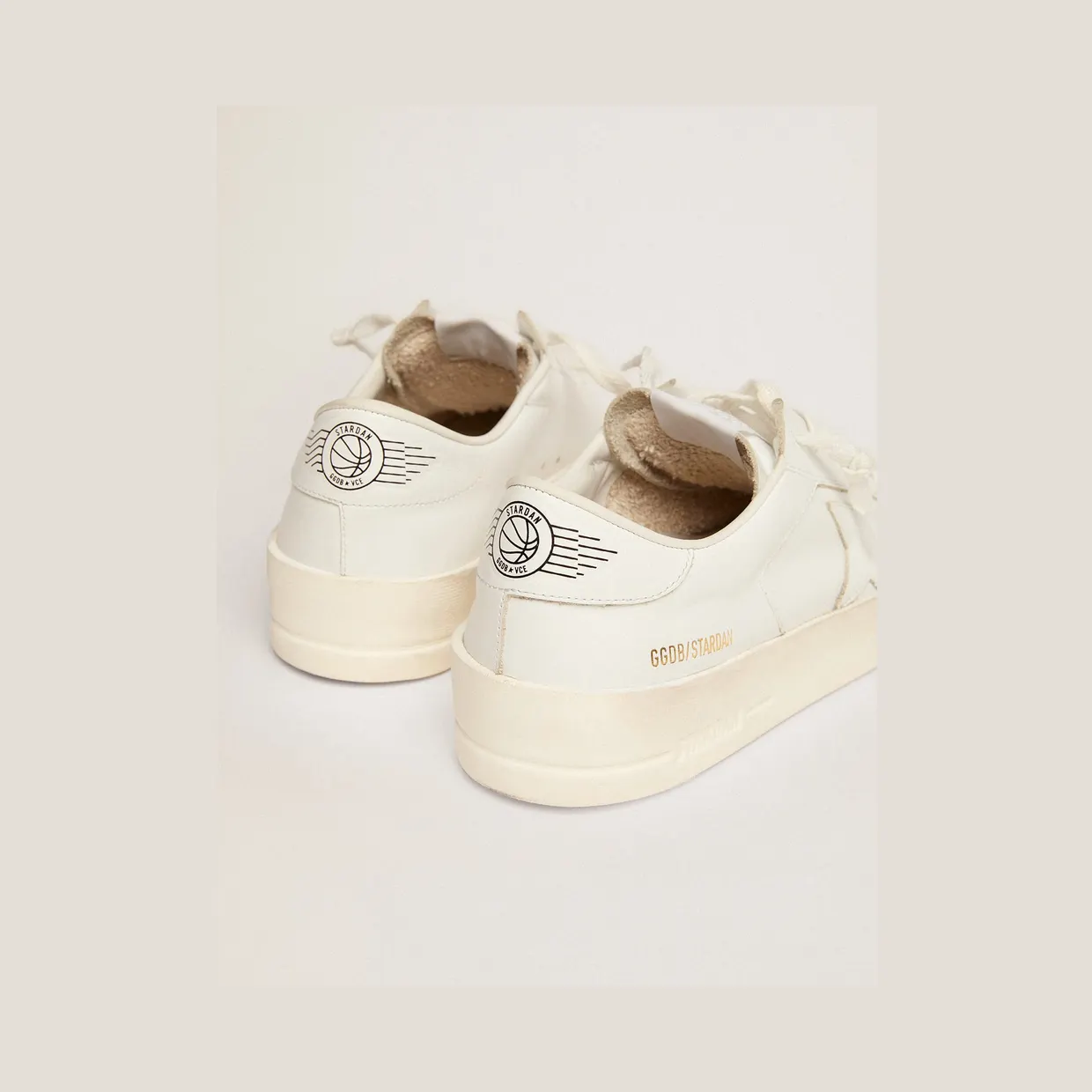 Golden Goose Stardan Triple White (W) (GWF00128.F000566.10100) (5)