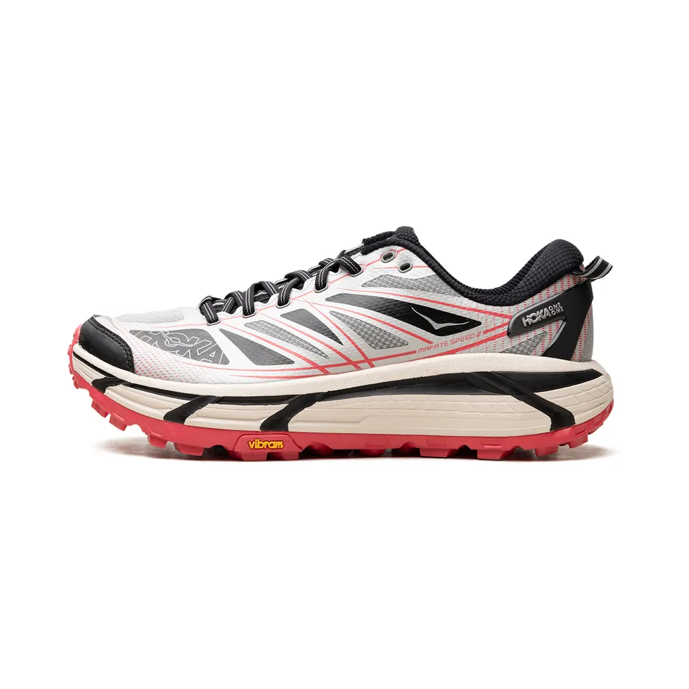 Hoka MAFATE SPEED 2 “GALACTIC GREY / RUBY RED” (1126851-GTCG)