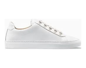 KOIO Men’s Low Top Bianco White Rose Gold Leather Gavia White (GABI)