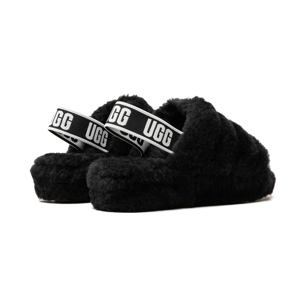 Ugg AUSTRALIA FLUFF YEAH “Black” (1095119-BLK)