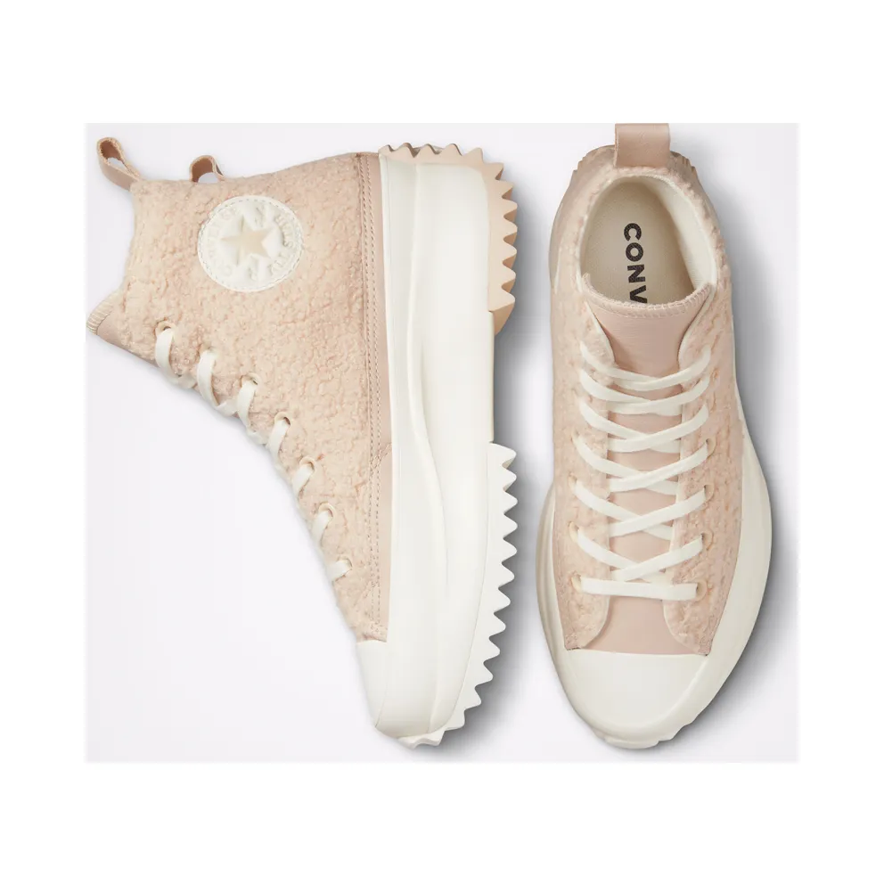 Converse Run Star Hike Platform Sherpa Farro/farro/egret