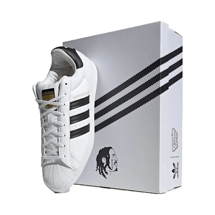 adidas KF Superstar Superstuffed Weiss-Schwarz / Black-Black Box / Gold Foil (GY5167)