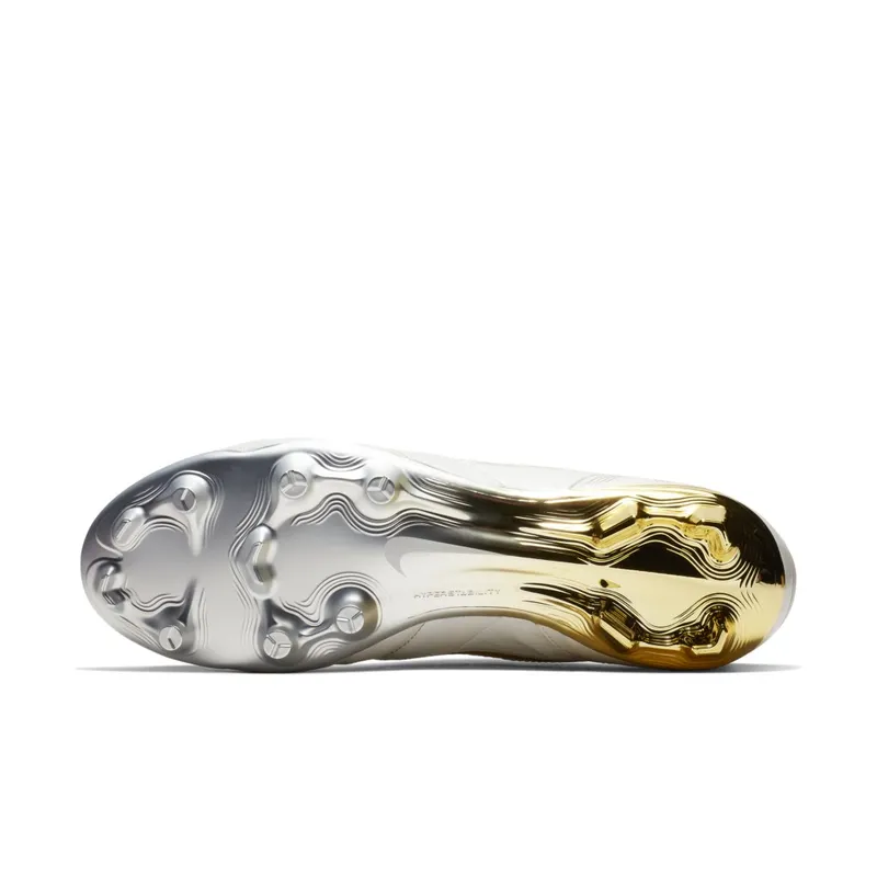 Nike Legend 7 Elite 10R FG Ronaldinho Metallic Summit White/Metallic Gold Coin (BV5747-107)