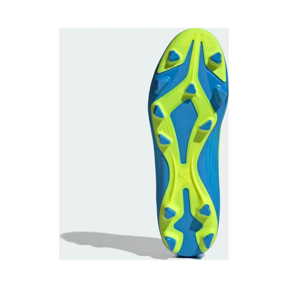 adidas F50 Club Firm Ground / Multi Ground Football Boots “Lucid Ray Blue / Team Solar Yellow 2 / Lucid Aquamarine” (JS1472)