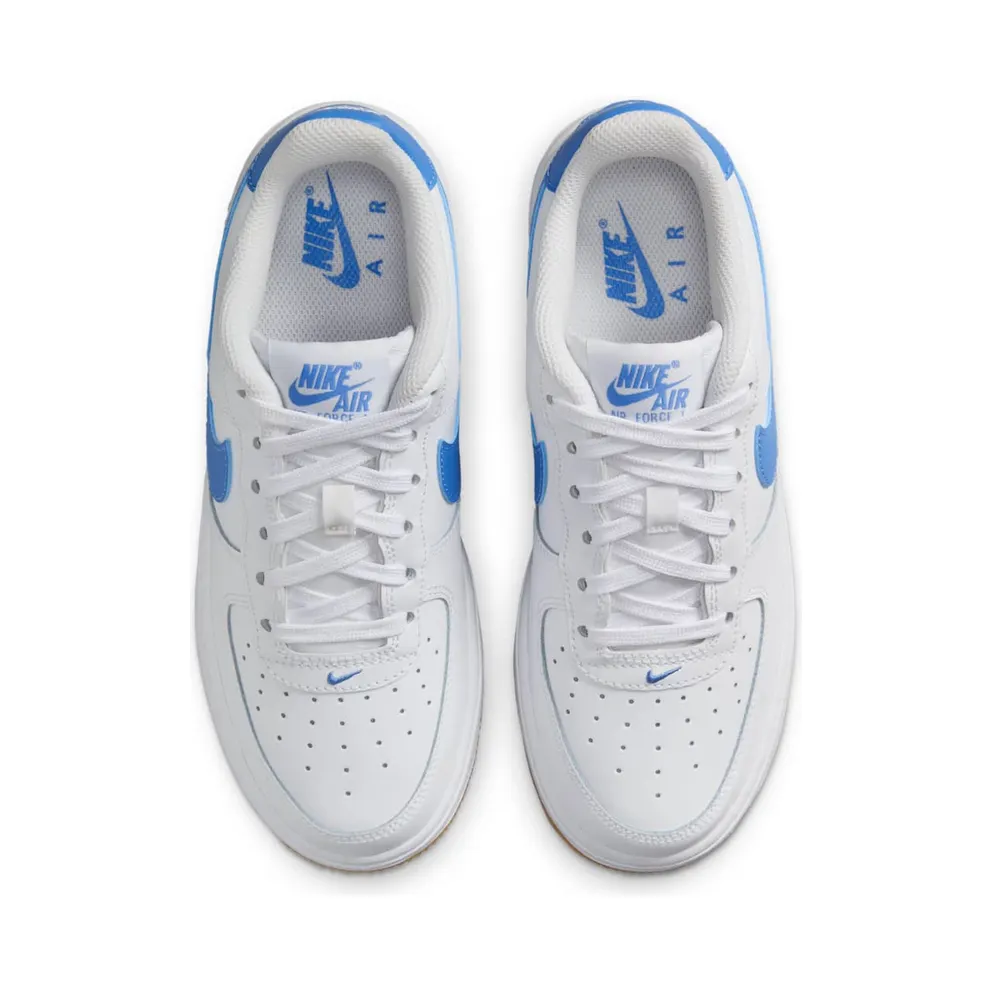 Nike Air Force 1 Low White Gum Light Brown Blue Beyond (FV5948-115)