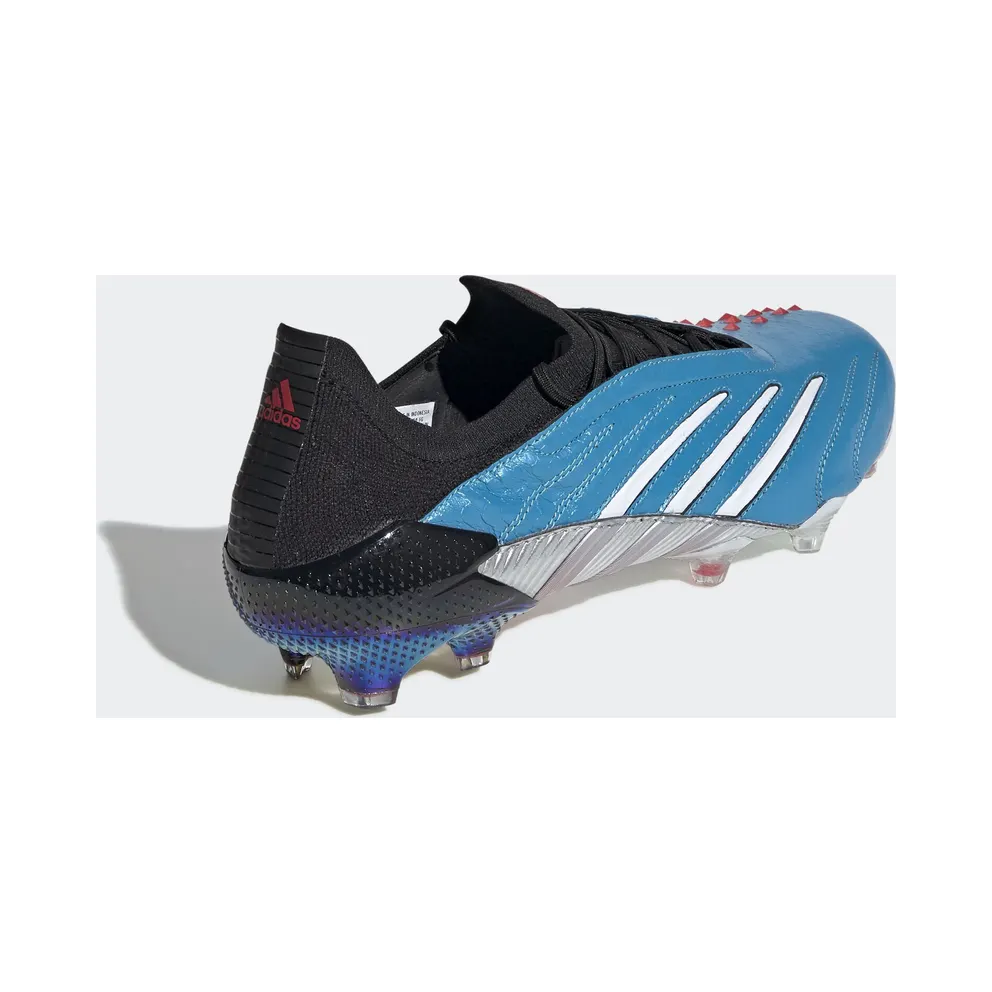 adidas Predator Archive FG Black White Blue Cloud White/Core Black/Red (EH2562)
