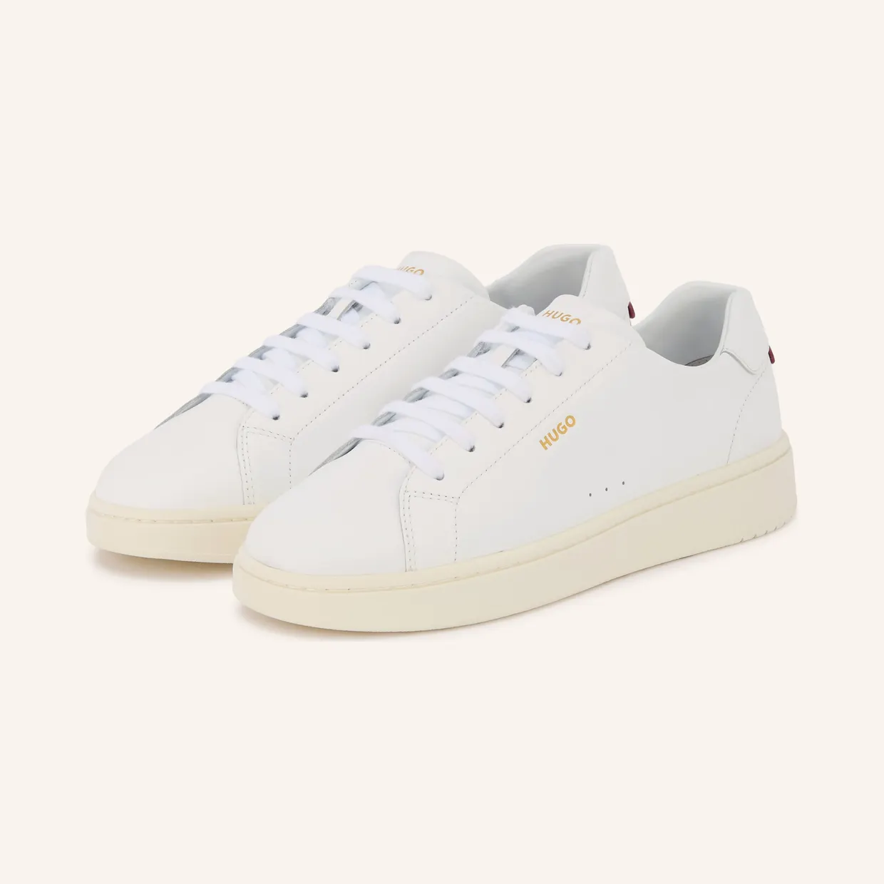 Hugo Boss Hugo Nappaleren met gouden logo “White” (50569002) (2)