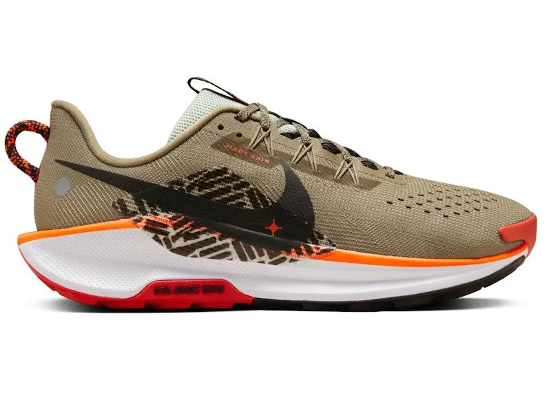 Nike React Pegasus Trail 5 Khaki Hyper Crimson Vintage Coral Velvet Brown (DV3864-201)