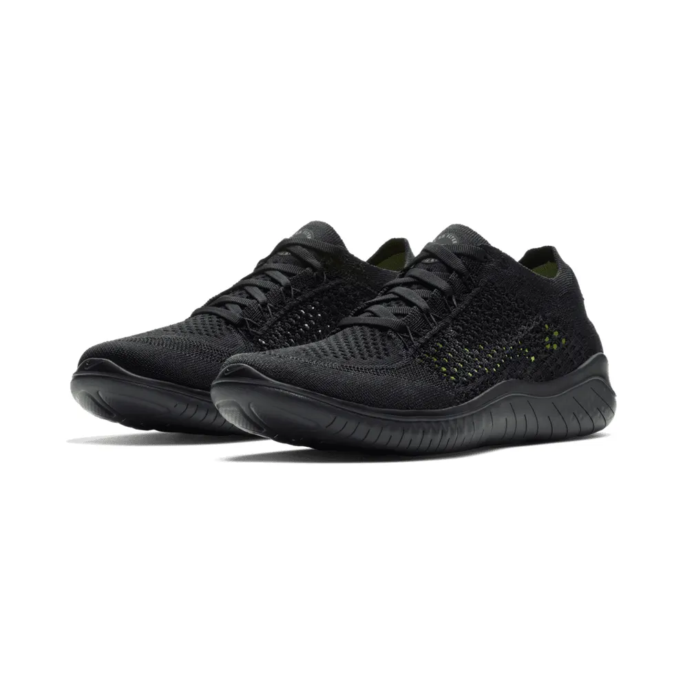 Nike Free RN Flyknit 2018 Black Anthracite (W) Black/Anthracite (942839-002)