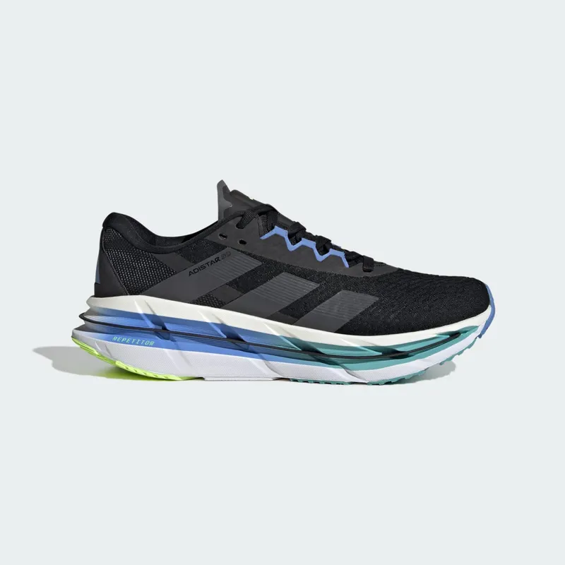 Adidas Adistar Byd Running Shoes Core Black / Grey Five / Blue Fusion (JR0281)