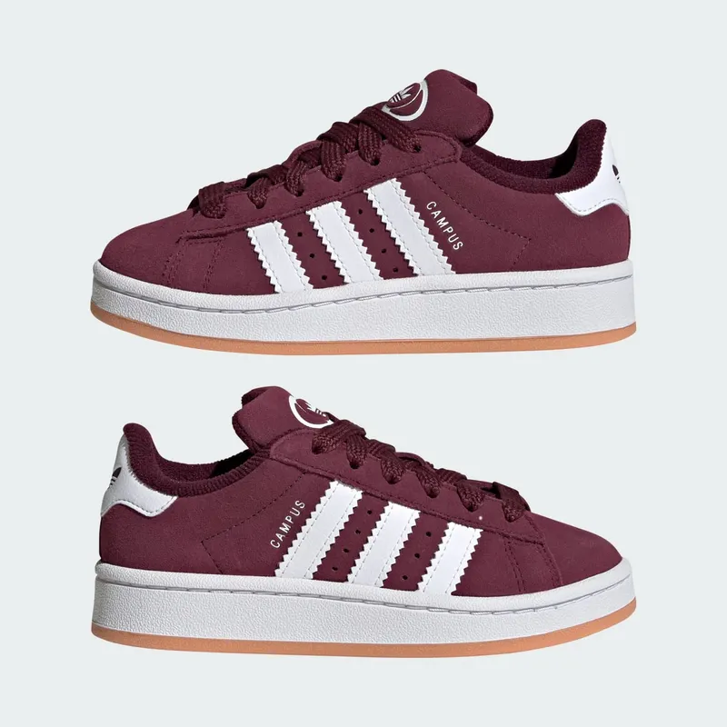 Adidas Campus 00s Maroon / Cloud White / Gum (KH8809)
