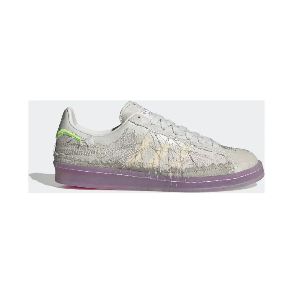 adidas Campus Youth Of Paris Crystal White / Grey One / Solar Green (ID6805)