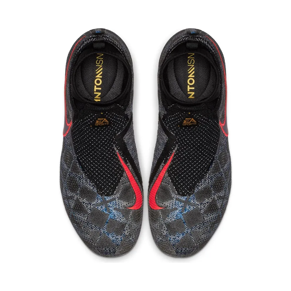 Nike Phantom Vision Elite Dynamic Fit MG EA Sports (GS) White/Bright Crimson-University Blue-Black (BQ5824-110)