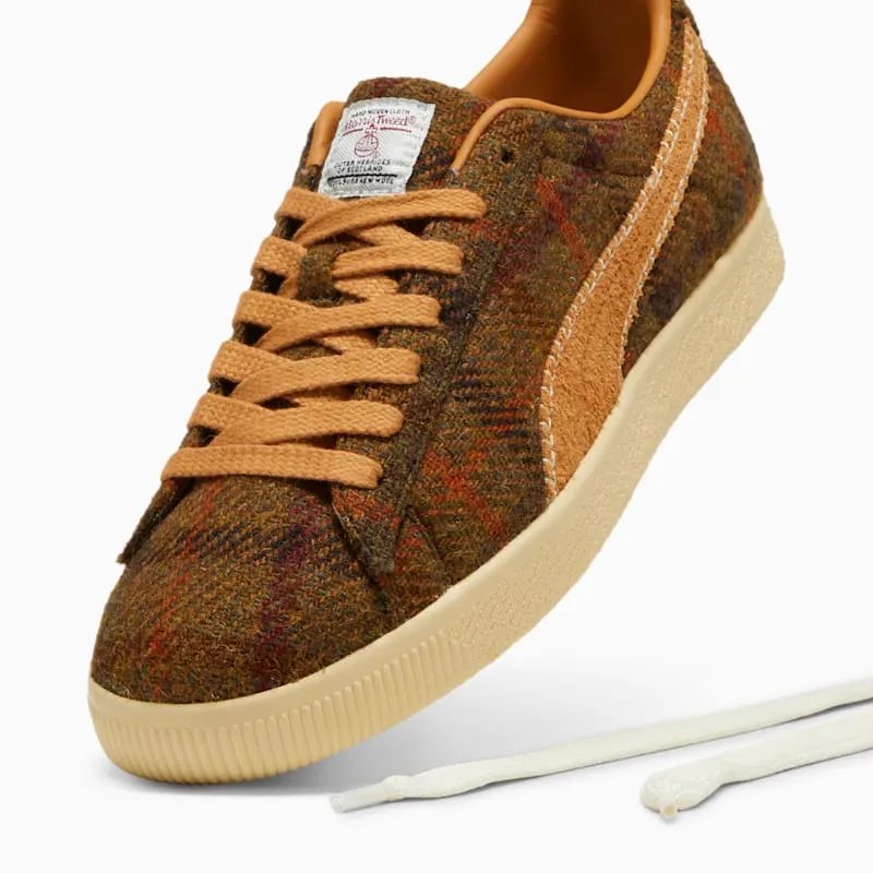 Puma Clyde Harris Tweed Chamomile Caramel Latte (398512-02)
