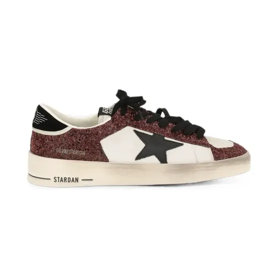 Golden Goose Stardan verfraaid met glitters “White” (GWF00333F008766)