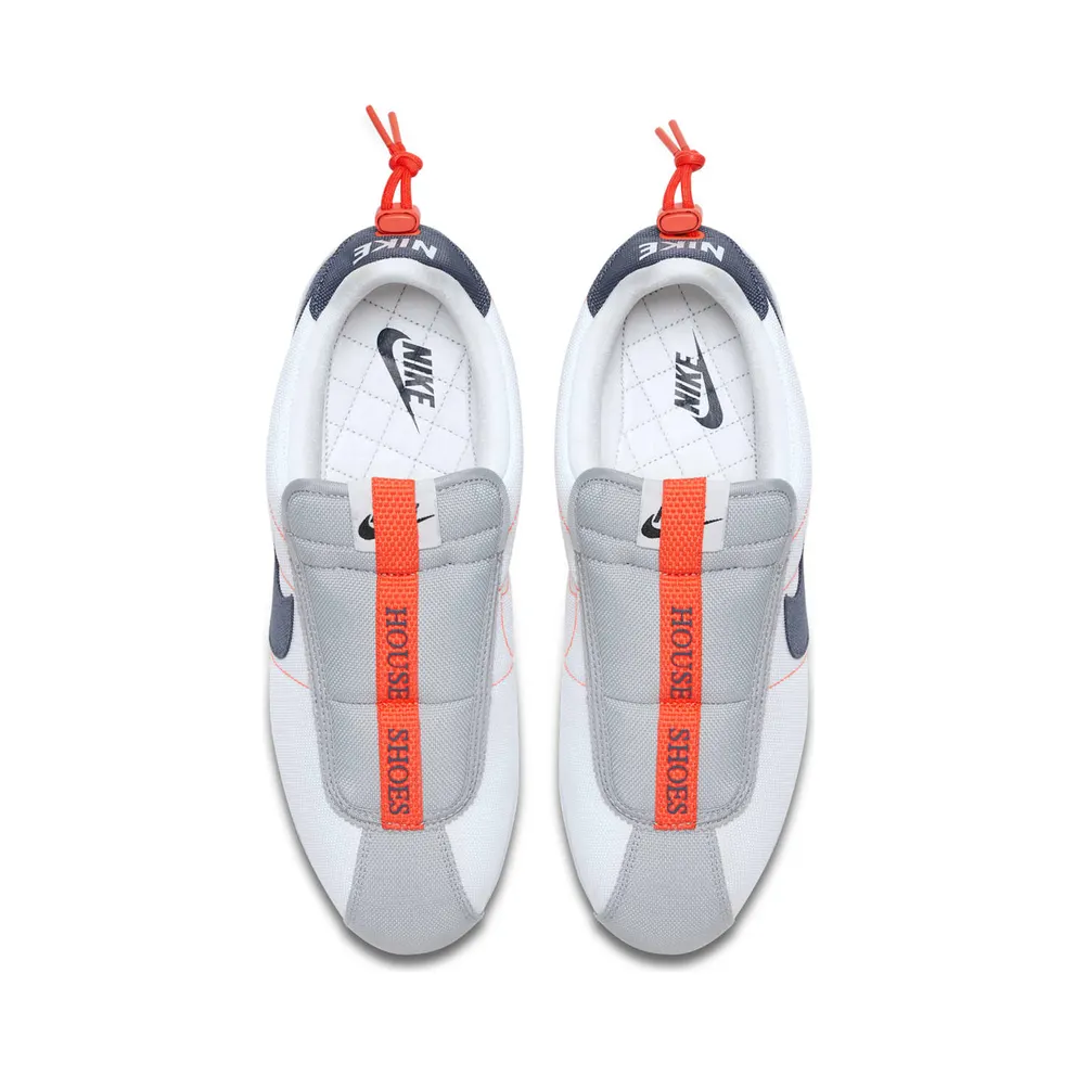 Nike Cortez Basic Slip Kendrick Lamar White White/Thunder Blue-Wolf Grey-Turf Orange (AV2950-100)