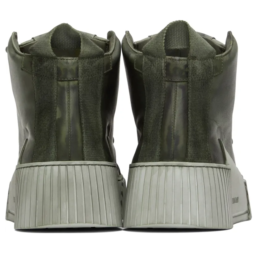 Boris Bidjan Saberi SSENSE Exclusive Khaki Bamba 1.1 Sneakers (SSNSx10) (2)
