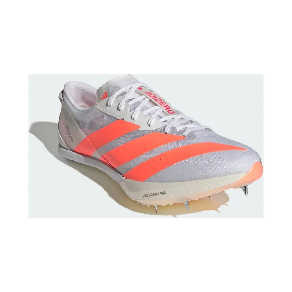 adidas Adizero Finesse “Cloud White / Lucid Orange / Lucid Red” (JQ5932)
