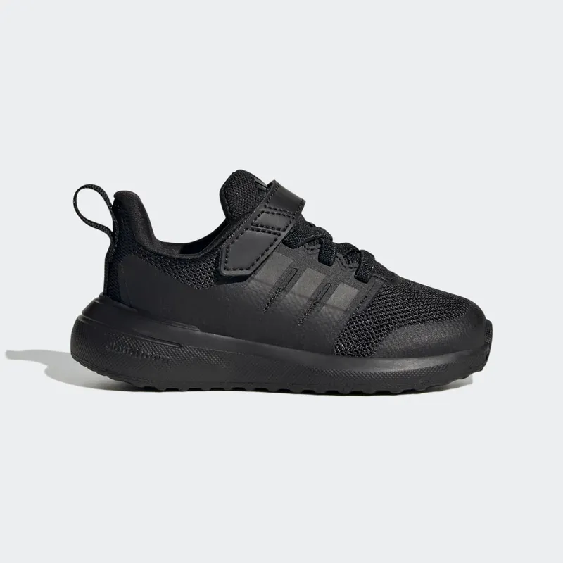 Adidas Fortarun 2.0 Cloudfoam Sport Running Elastic Lace Top Strap Core Black / Core Black / Carbon (HP2502)