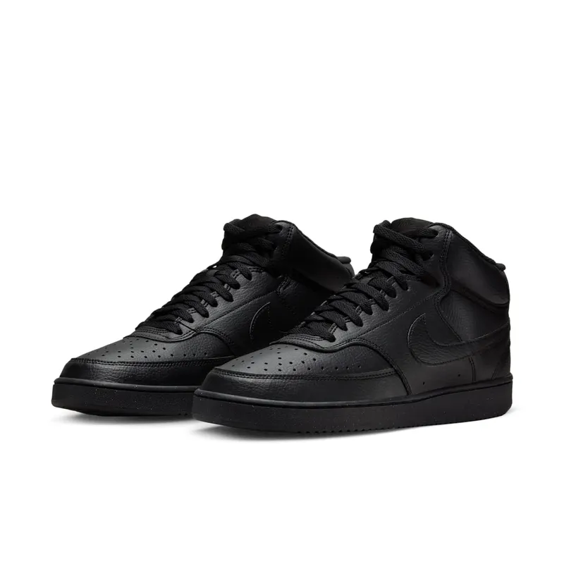 Nike Court Vision Mid Next Nature Triple Black (DN3577-003)