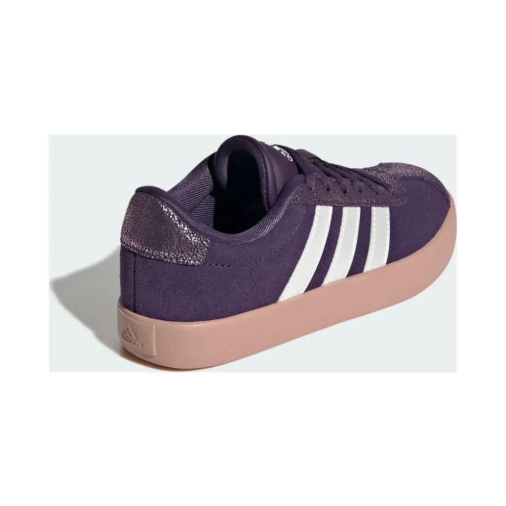 Adidas VL Court 3.0 Kids Aurora Plum / Zero Metalic / Pink Gum (JS3485)