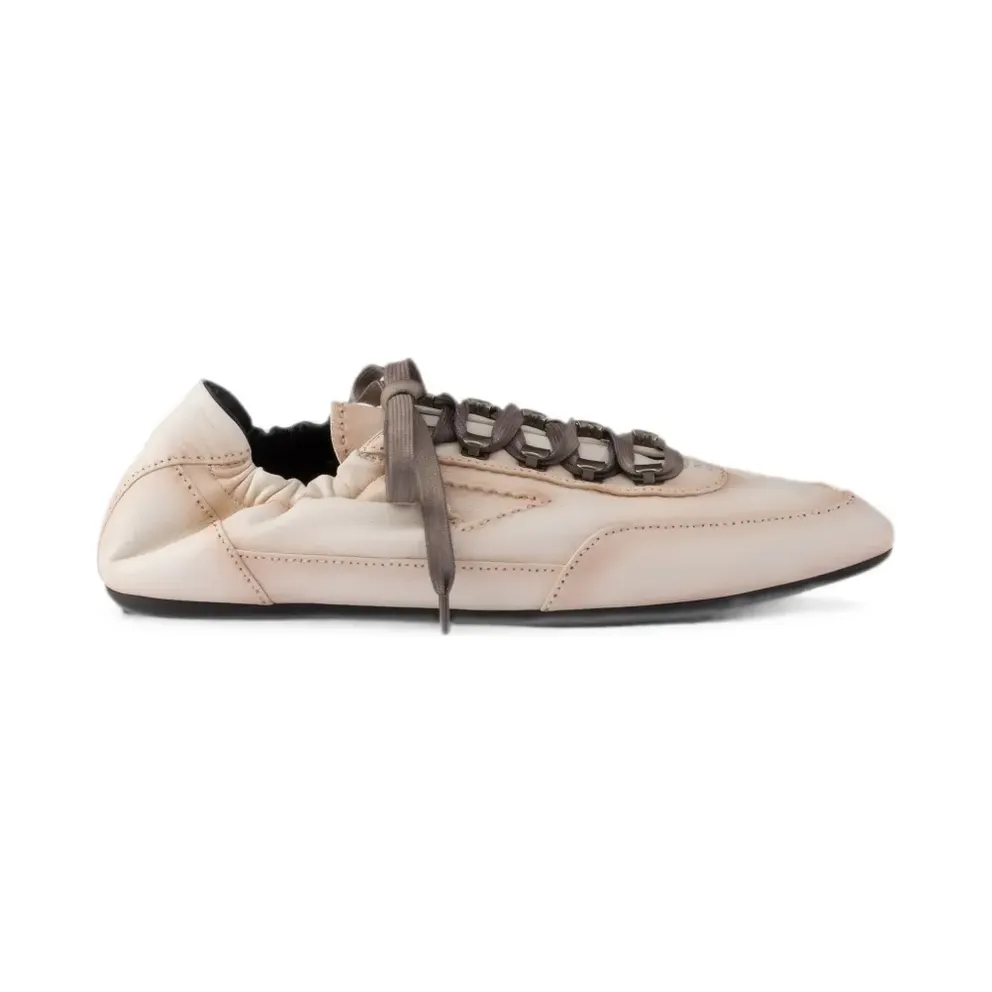 Prada Collaps nappa leren with haken – Beige (2EE490FG0002HKD)