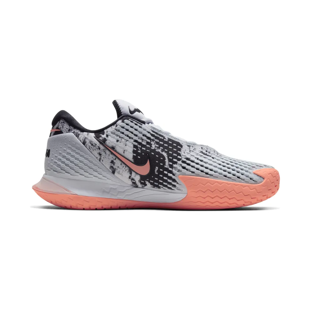 NikeCourt Air Zoom Vapor Cage 4 Hardcourt “Sky Grey / White / Black / Bright Mango” (CD0424-006)