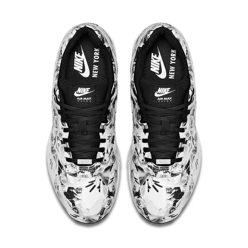 Nike Air Max 1 New York City Collection (W) Black/Summit White-Black-Black (747105-001)