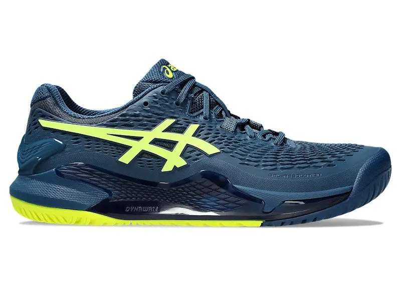 ASICS Gel-Resolution 9 Mako Blue Safety Yellow (1041A330-404)