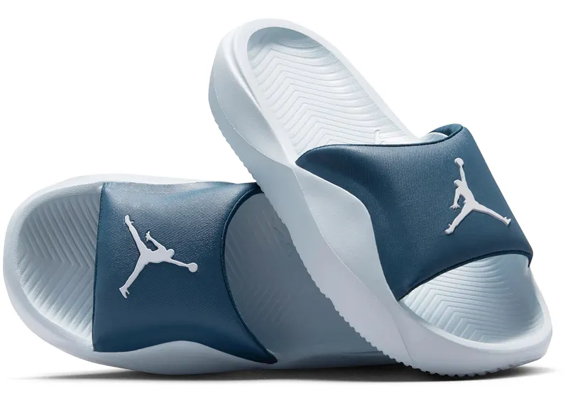 Air Jordan Slides and Sandals Squadron Blue / Aura / White (HF4490-402)