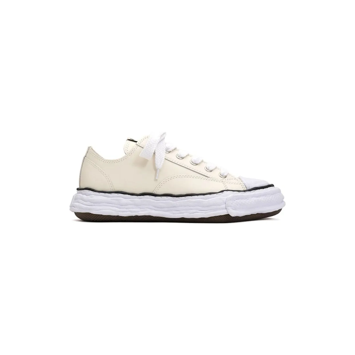 Maison Mihara Yasuhiro Peterson 23 OG Sole Leather Low White (A11FW704-WHT)