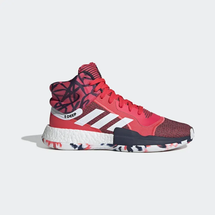 Adidas Marquee Boost ‘John Wall’ Shock Red/Footwear White/Core Navy (G27737)