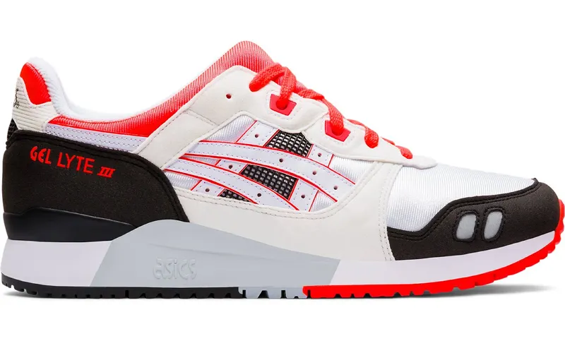 Asics Gel-Lyte GL III 3 White Flash Coral (30th Anniversary) (2020) (1191A266-101)