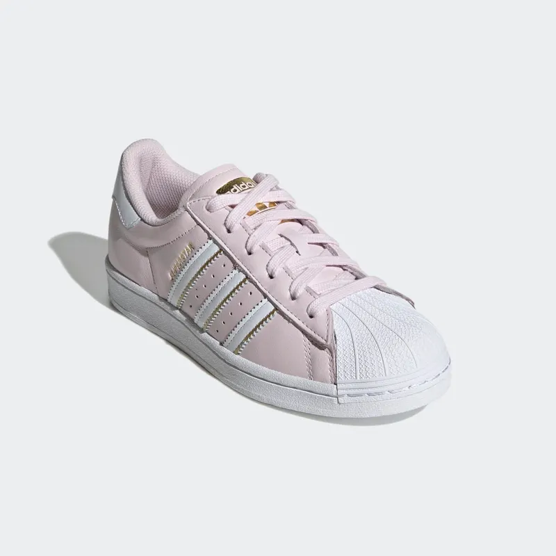 Adidas Superstar Cloud White / Almost Pink / Gold Metallic (GZ3453)