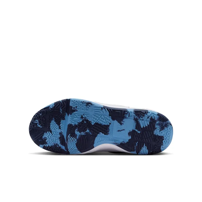 Nike Team Hustle D 12 White Midnight Navy Volt Tint (HF6279-104)
