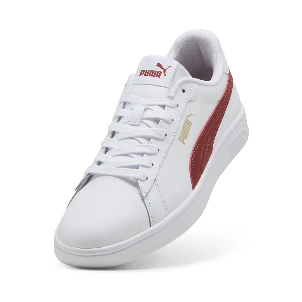 Puma Smash 3.0 L “Puma White / Bordeaux Red” (390987_32)
