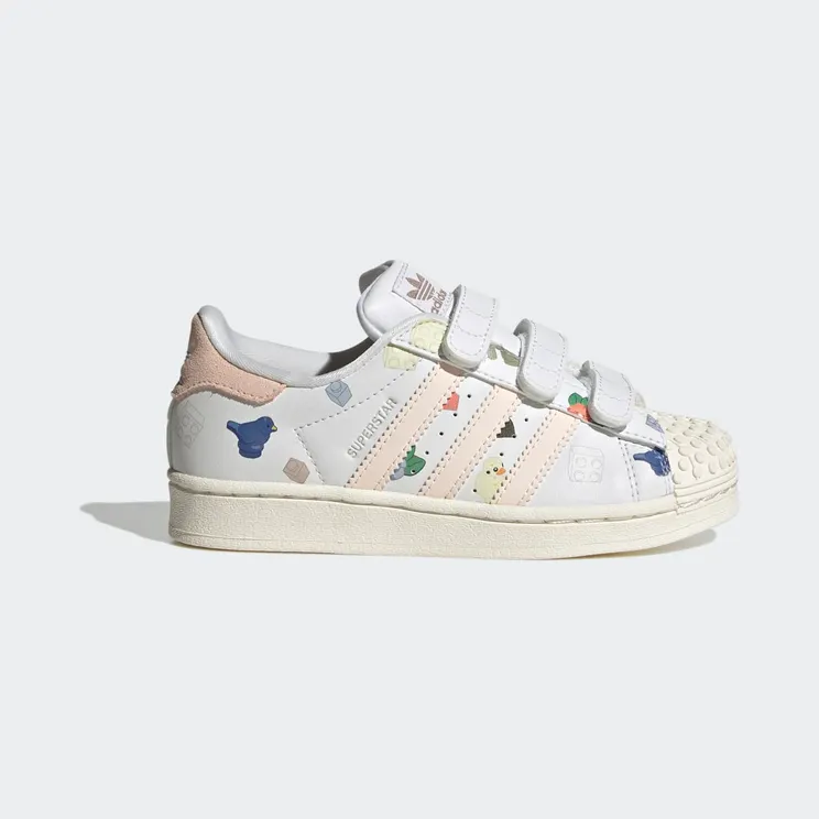adidas Superstar x LEGO® Cloud White / Wonder Quartz / Core White (IF2202)