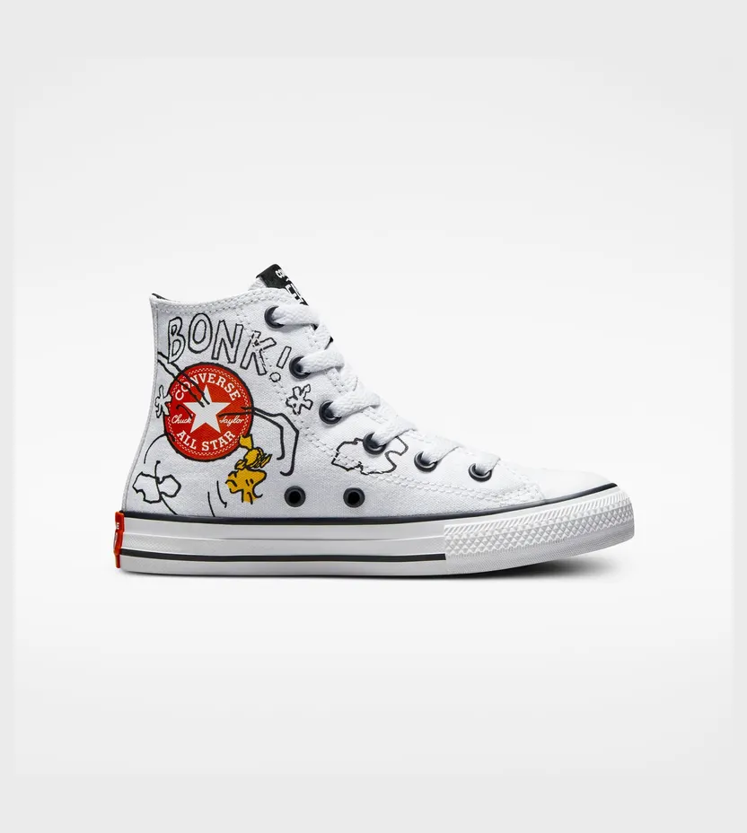 Converse Converse x Peanuts Chuck Taylor All Star Wit/zwart/signal Red (A01869C)