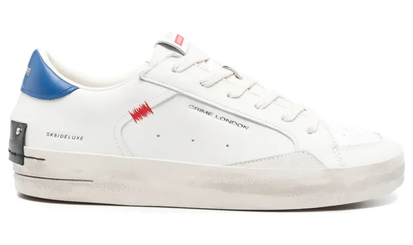 Crime London SK8 Deluxe – White (14103PP7)