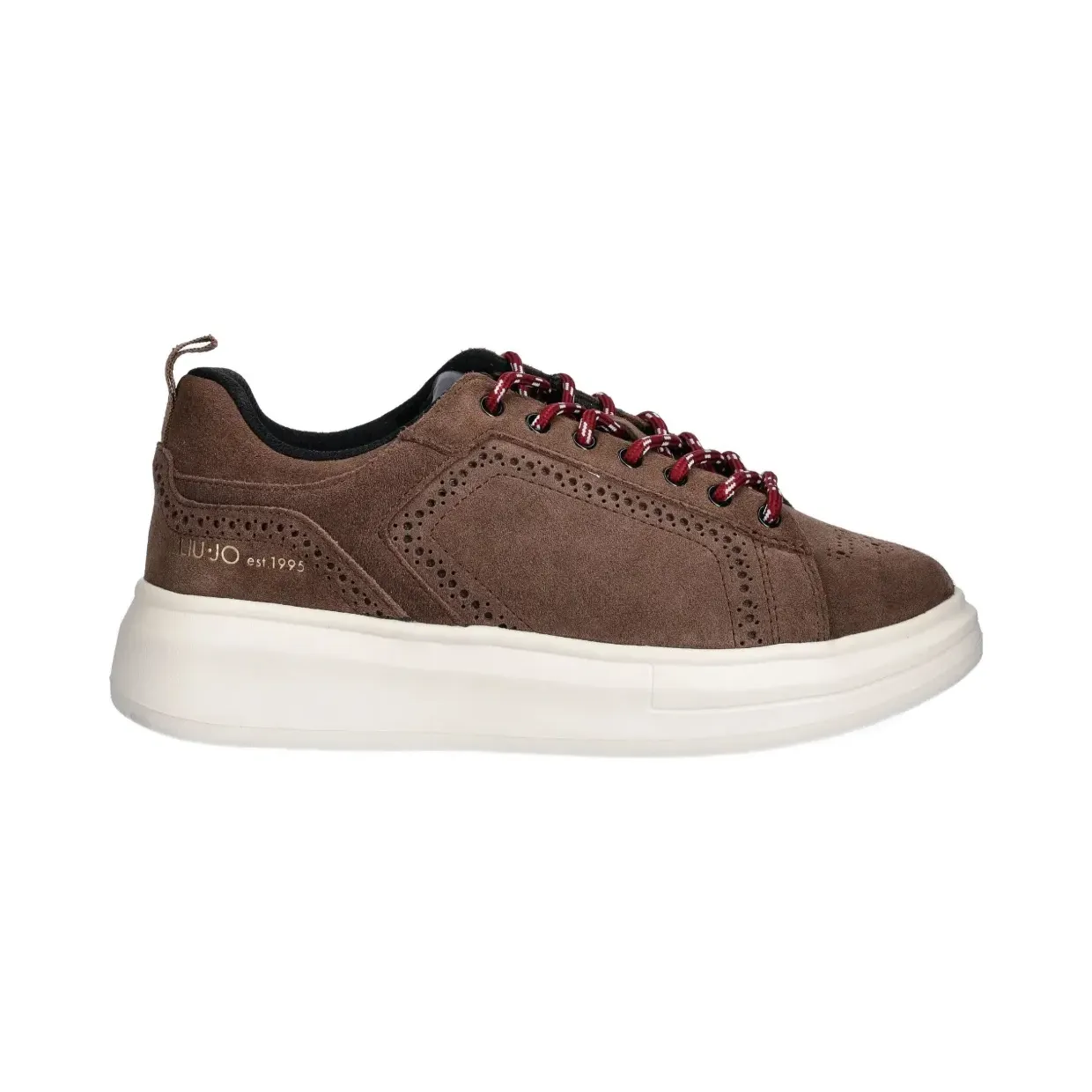 Liu JO met geperforeerd detail “Brown” (7G5015PX002S1804)