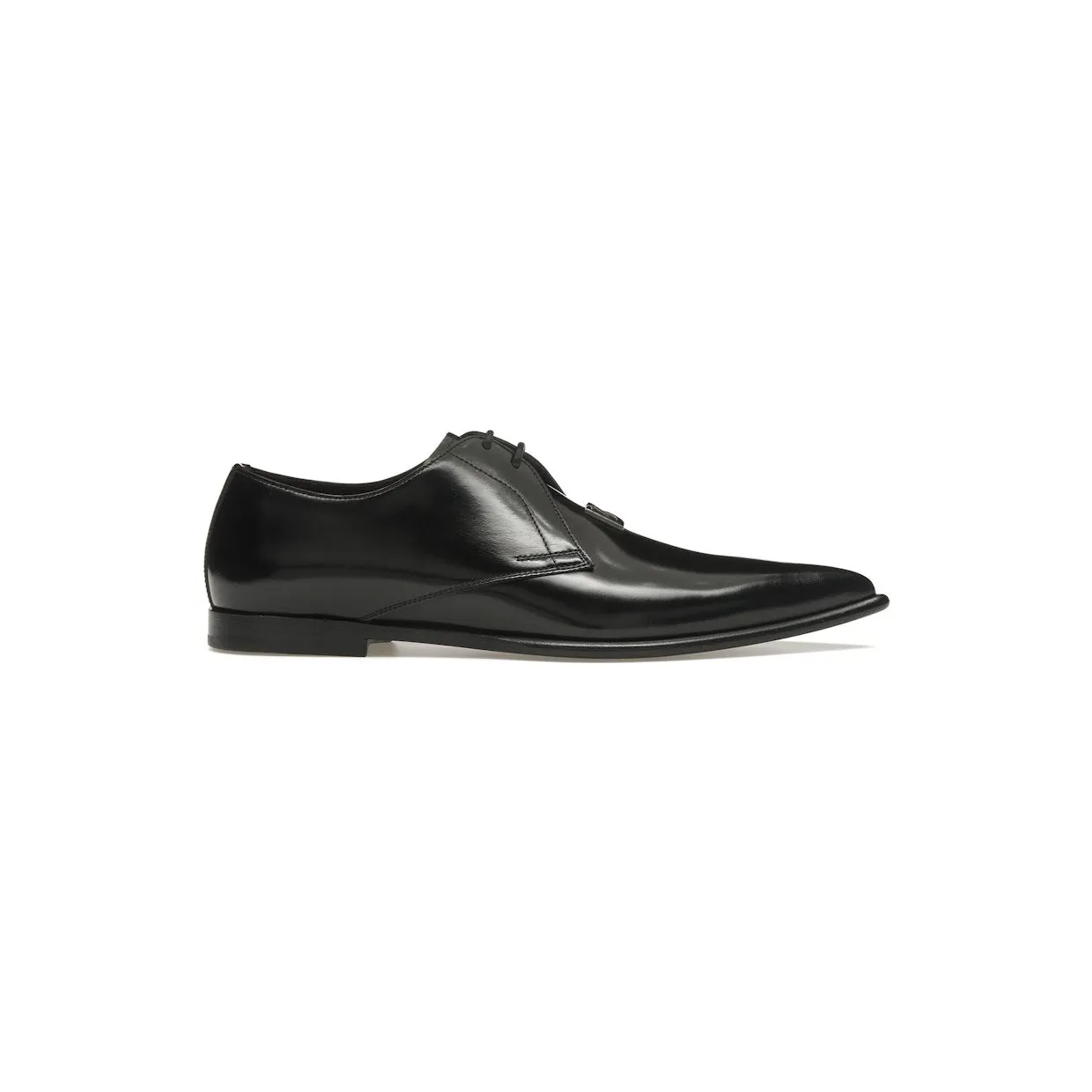 Dolce & Gabbana Achille Derby Shoes Black Buff Nappa Calfskin (A10719 A1203 80999)