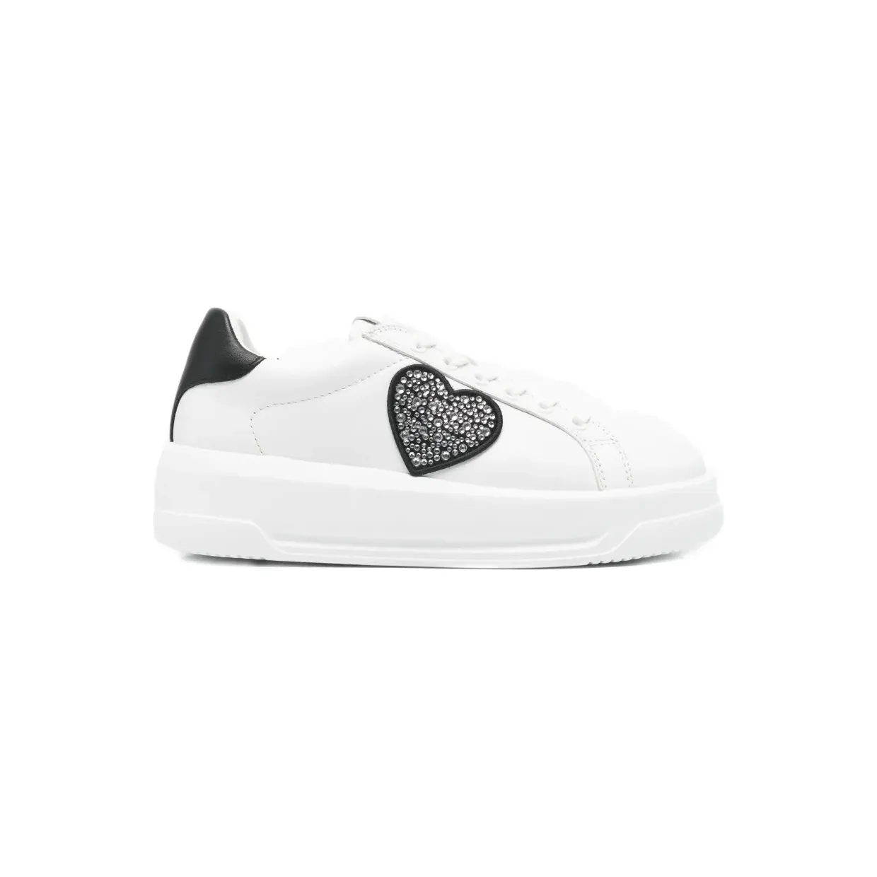 Love Moschino mit Herzdetail “White” (JA15045G1OIAG)
