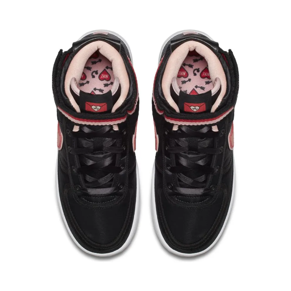 Nike Vandal High Supreme Black Speed Red Bleached Coral (GS) Black/Speed Red-Bleached Coral (AQ3713-001)