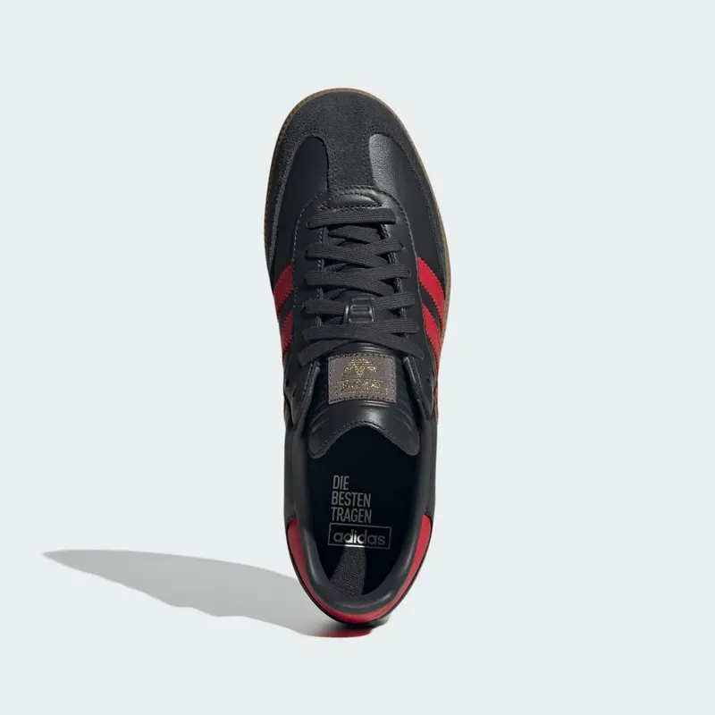 adidas Samba OG Carbon / Better Scarlet / Gum (IG6173)